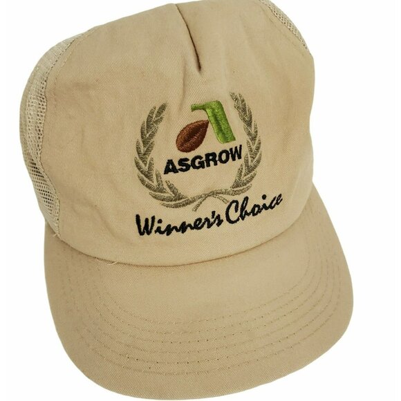 ASGROW Trucker Hat K-Products Winners Choice Mesh Snapback Cap Farm Seeds Rare - Picture 4 of 7
